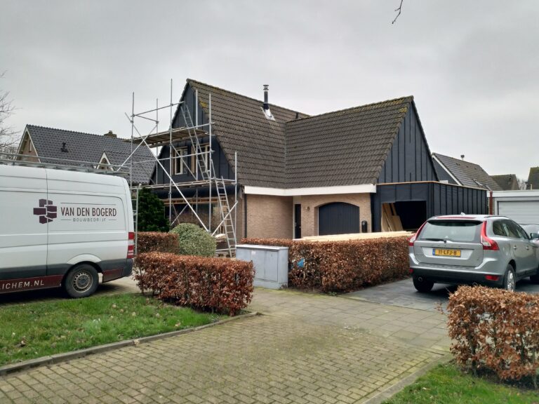 Herontwerp jaren 80 woning Almkerk Bouwbedrijf Bommelerwaard