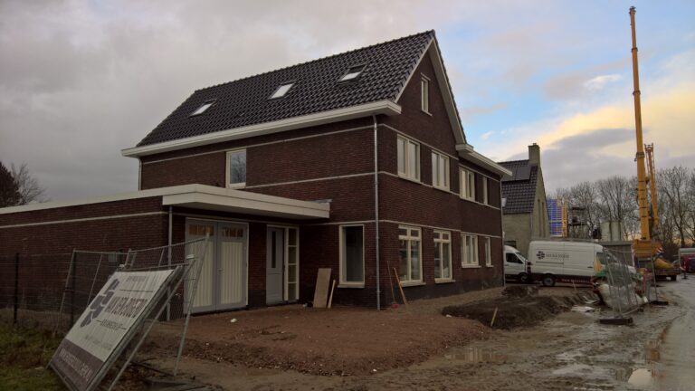 Nieuwbouw 2 onder 1 kap in Zaltbommel Zuilichem bouwbedrijf