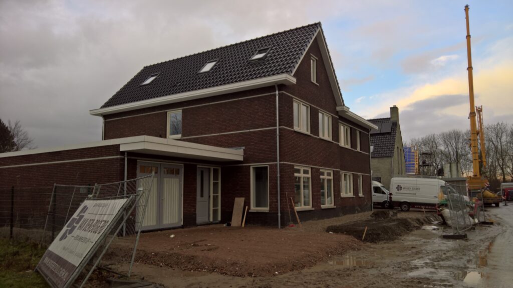 Nieuwbouw 2 onder 1 kap in Zaltbommel